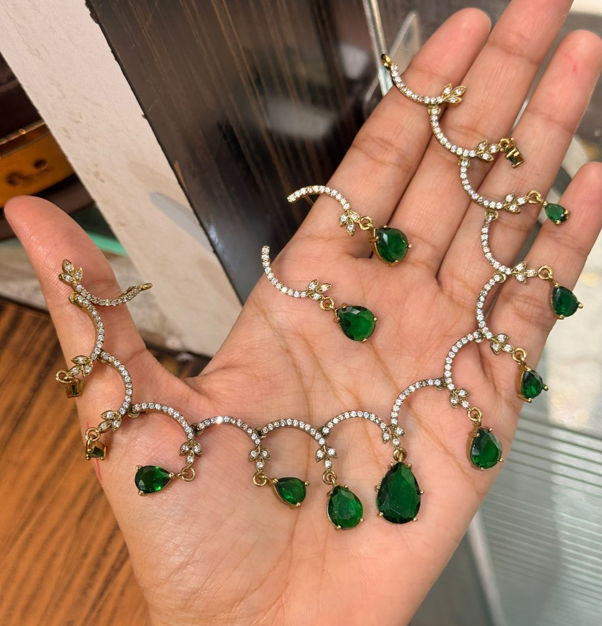 Half moon necklace