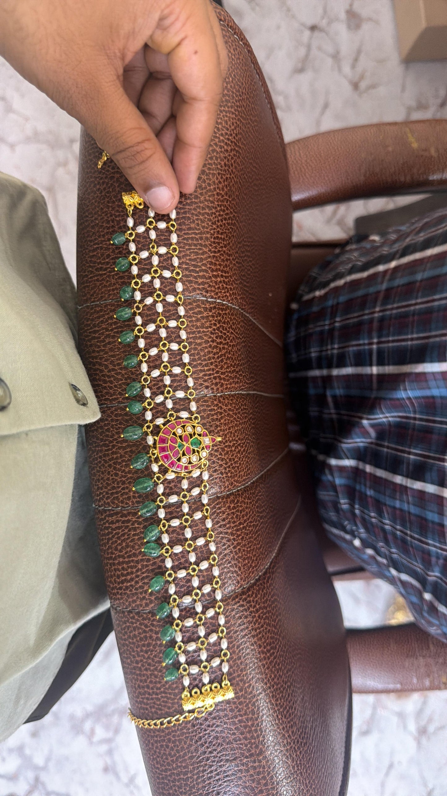 Pure jadau choker