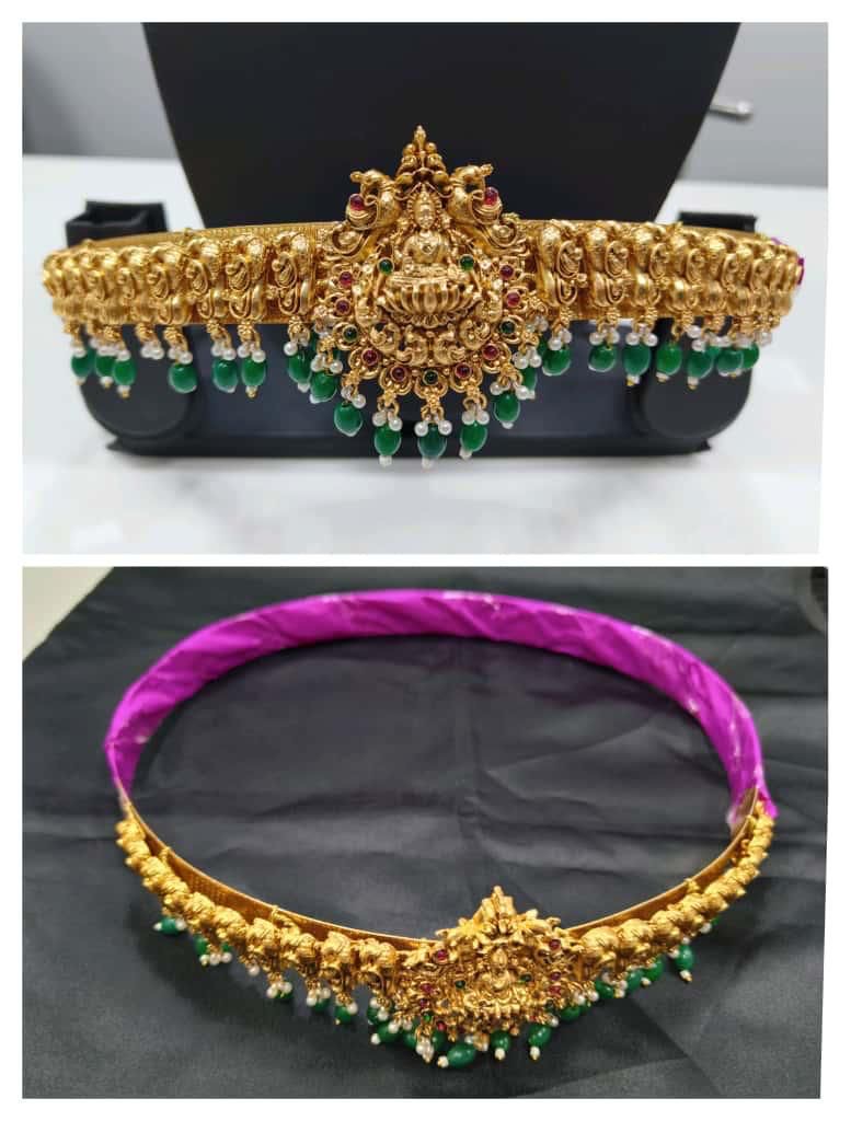 Grand Lakshmi pendent necklace