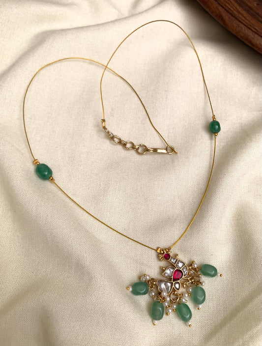 Peacock design invisible chain(IN-10)