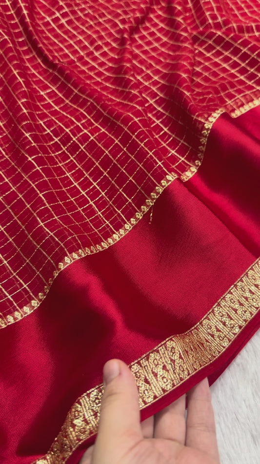 Pure Viscose Georgette saree(G-2)